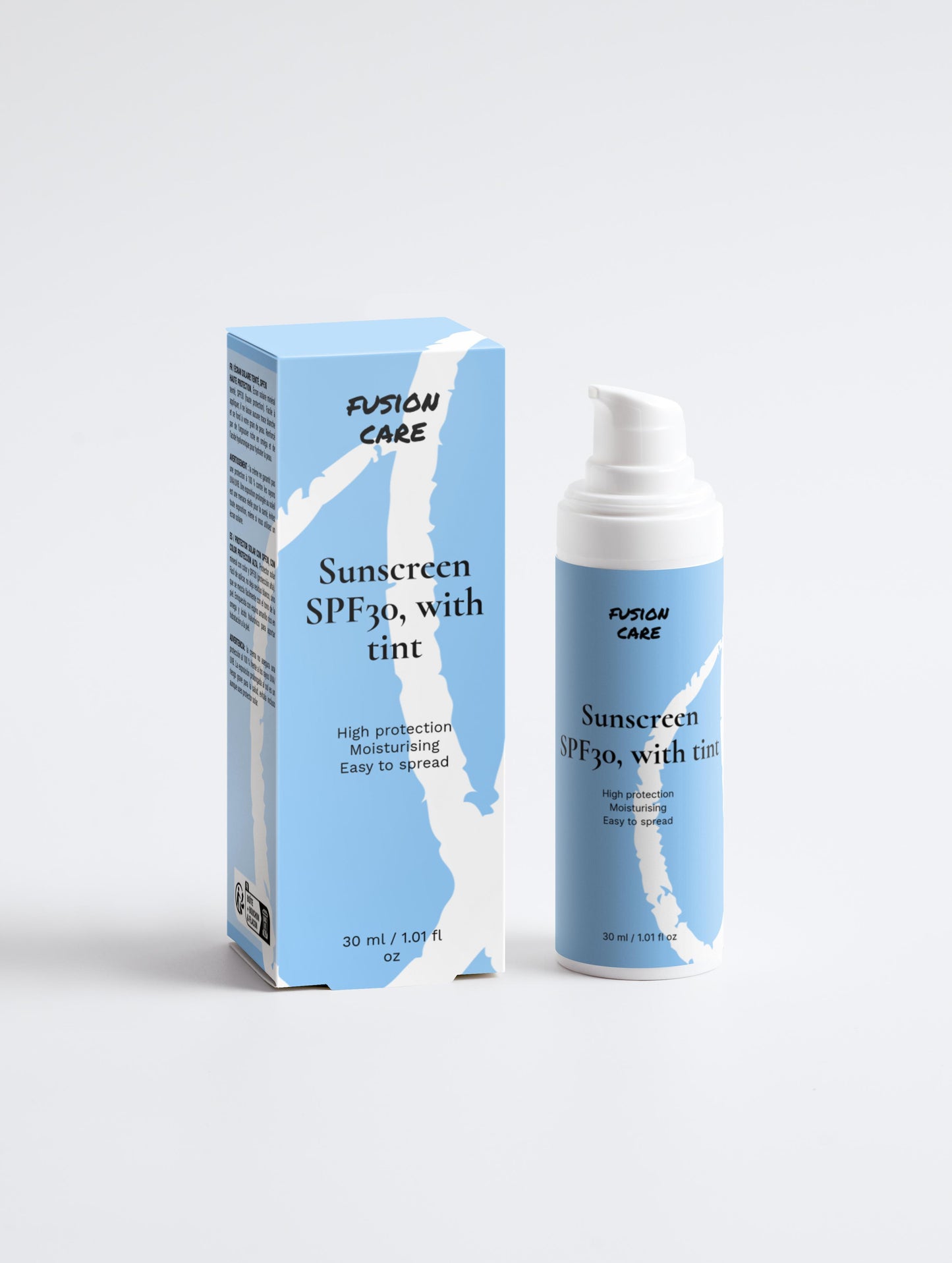 Sunscreen SPF30, with tint 30ml